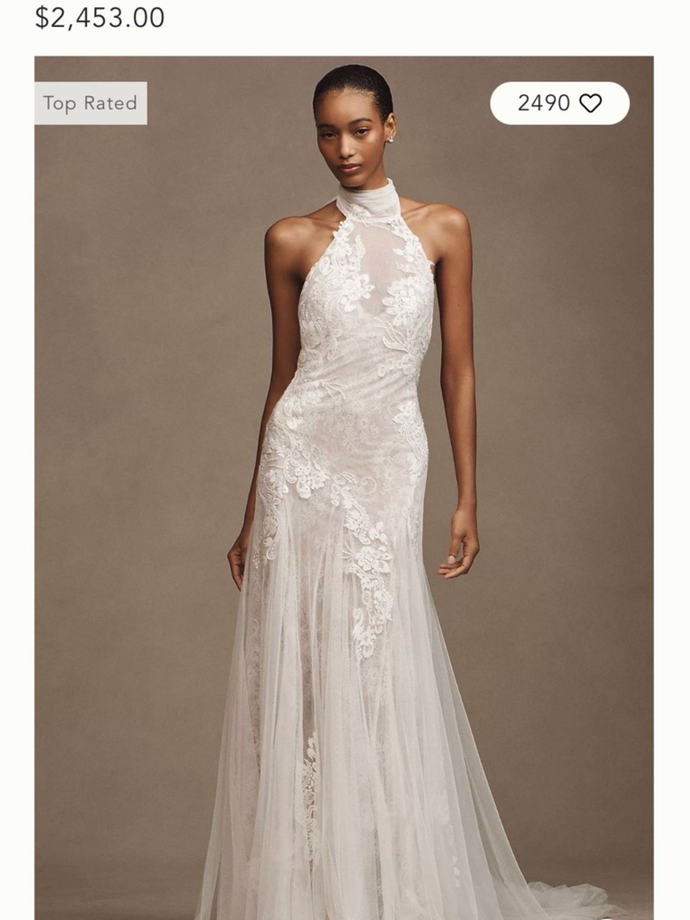 Anthropology Watters Zoe Wedding Gown - NWT